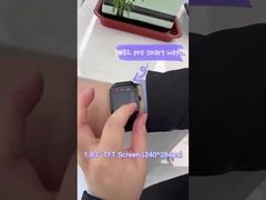 ساعت هوشمند بلوتوث مچی LW82pro با ویژگی تماس IP68 ضد آب