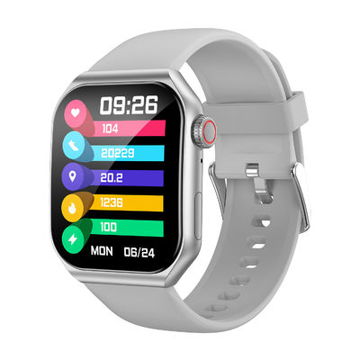 دکمه آلومینیومی دستگیره چرخان ساعت هوشمند Linwear AMOLED BT Calling