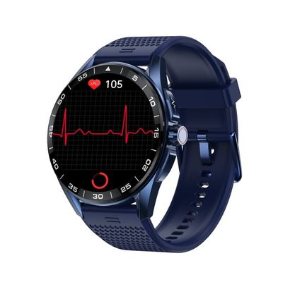 ECG گلوکز خون BT تماس Amoled ساعت هوشمند پوشیدنی 110+ ورزش زنان سلامت
